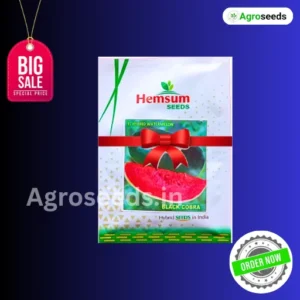 Hemsum Black Cobra F1 Hybrid Watermelon Fruit Seeds